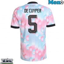 Belgium Maxim De Cuyper #5 Replica Away Shirt World Cup 2026 Short Sleeve